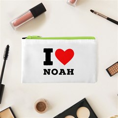 I Love Noah Cosmetic Bag (xs) by ilovewhateva