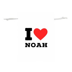 I Love Noah Lightweight Drawstring Pouch (m) by ilovewhateva