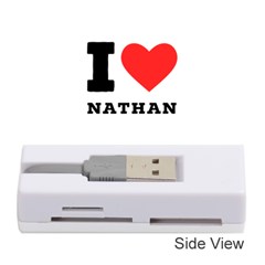 I Love Nathan Memory Card Reader (stick) by ilovewhateva