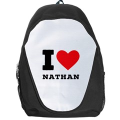 I Love Nathan Backpack Bag by ilovewhateva