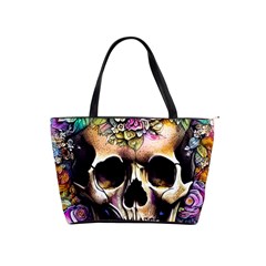 Skeleton Skull Cottagecore Classic Shoulder Handbag by GardenOfOphir