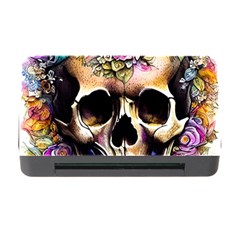 Skeleton Skull Cottagecore Memory Card Reader With Cf by GardenOfOphir