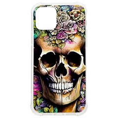 Skeleton Skull Cottagecore Iphone 12/12 Pro Tpu Uv Print Case by GardenOfOphir