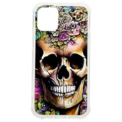 Skeleton Skull Cottagecore Iphone 12 Mini Tpu Uv Print Case	