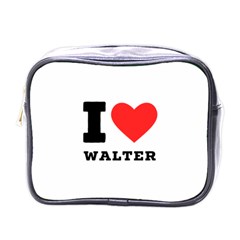 I Love Walter Mini Toiletries Bag (one Side) by ilovewhateva