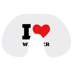 I Love Walter Travel Neck Pillow by ilovewhateva