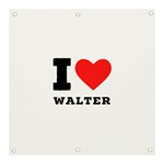 I love walter Banner and Sign 3  x 3  Front