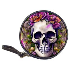 Cute Skulls And Bones Classic 20-cd Wallets by GardenOfOphir