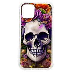 Cute Skulls And Bones Iphone 12 Mini Tpu Uv Print Case	 by GardenOfOphir