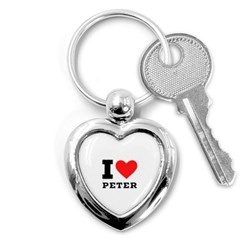 I Love Peter Key Chain (heart) by ilovewhateva