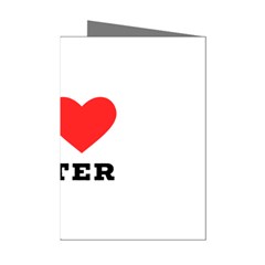 I Love Peter Mini Greeting Cards (pkg Of 8) by ilovewhateva