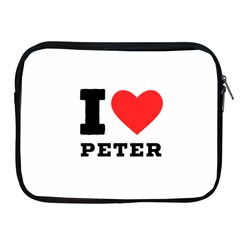 I Love Peter Apple Ipad 2/3/4 Zipper Cases by ilovewhateva