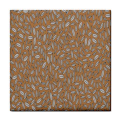 Leaves-013 Tile Coaster by nateshop