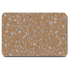 Leaves-013 Large Doormat by nateshop