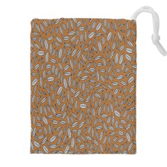 Leaves-013 Drawstring Pouch (4xl) by nateshop