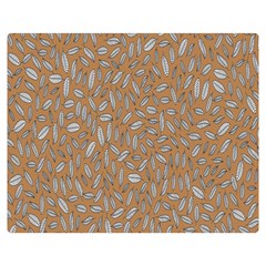 Leaves-013 Premium Plush Fleece Blanket (medium)