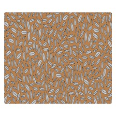 Leaves-013 Premium Plush Fleece Blanket (small)