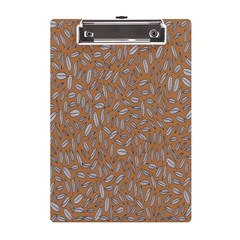 Leaves-013 A5 Acrylic Clipboard by nateshop