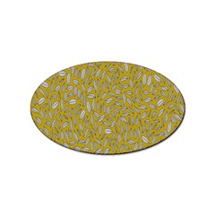 Leaves-014 Sticker Oval (100 Pack) by nateshop