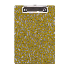 Leaves-014 A5 Acrylic Clipboard by nateshop