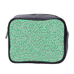 Leaves-015 Mini Toiletries Bag (two Sides) by nateshop