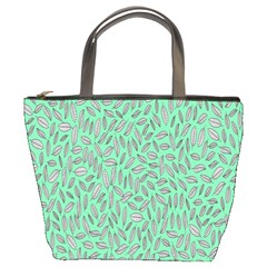 Leaves-015 Bucket Bag by nateshop