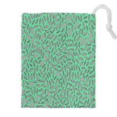 Leaves-015 Drawstring Pouch (4xl) by nateshop