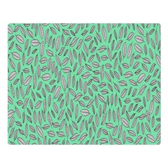 Leaves-015 Premium Plush Fleece Blanket (large) by nateshop