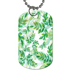 Leaves-37 Dog Tag (one Side) by nateshop