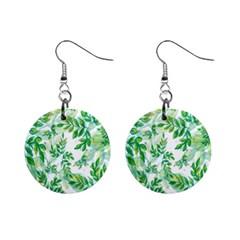 Leaves-37 Mini Button Earrings by nateshop