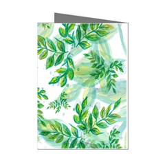 Leaves-37 Mini Greeting Cards (pkg Of 8) by nateshop