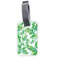 Leaves-37 Luggage Tag (two Sides) by nateshop