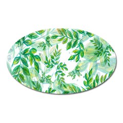 Leaves-37 Oval Magnet