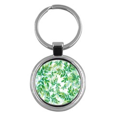 Leaves-37 Key Chain (round) by nateshop