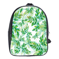 Leaves-37 School Bag (large) by nateshop