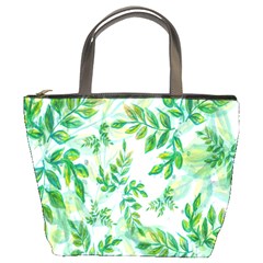 Leaves-37 Bucket Bag by nateshop