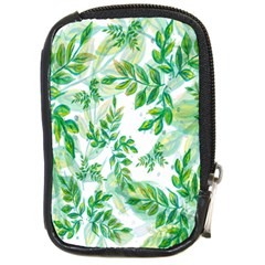 Leaves-37 Compact Camera Leather Case