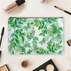 Leaves-37 Cosmetic Bag (large) by nateshop