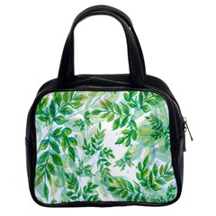 Leaves-37 Classic Handbag (two Sides) by nateshop