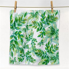 Leaves-37 Face Towel by nateshop