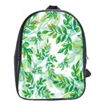 Leaves-37 School Bag (XL) Front