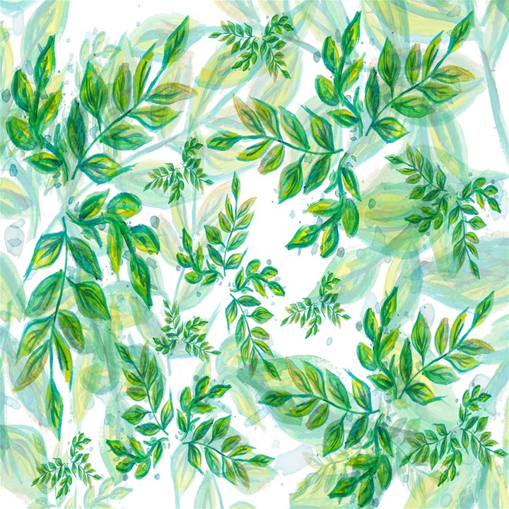 Leaves-37 Play Mat (Square)