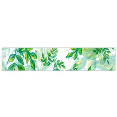 Leaves-37 Small Premium Plush Fleece Scarf by nateshop