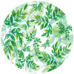 Leaves-37 Wooden Puzzle Round