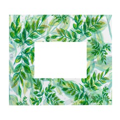 Leaves-37 White Wall Photo Frame 5  X 7  by nateshop