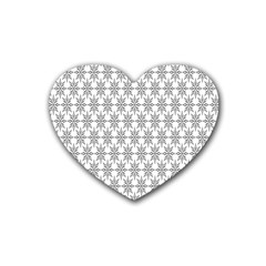 Ornamental 01 Rubber Coaster (heart) by nateshop