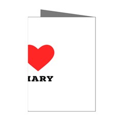 I Love Zachary Mini Greeting Cards (pkg Of 8) by ilovewhateva