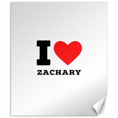 I Love Zachary Canvas 20  X 24  by ilovewhateva