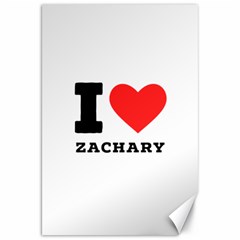 I Love Zachary Canvas 20  X 30  by ilovewhateva