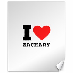 I Love Zachary Canvas 11  X 14  by ilovewhateva